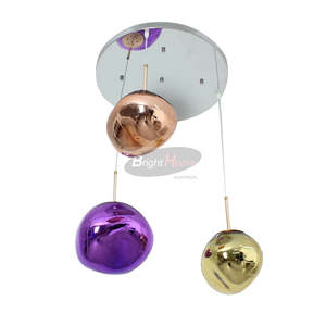 LUMI 3 Head Round Modern Design LED Pendant Light