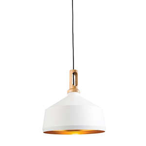 Clearance: White Cover LED Vertical Pendant Light