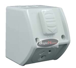 Electrical Accessories: Single Water-proof Powerpoint 10A