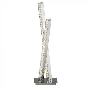 Floor Lamp: Glass Crystal Effect Floor Lamp