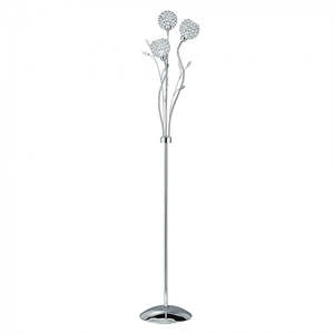 Floor Lamp: Elegant Floral Floor Lamp