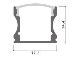 Price 0: LED strip channel LX-1202