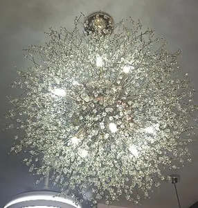 Luxury Gold Crystal Chandelier – 600mm Diameter, 10× G9 Bulbs