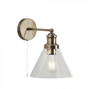 Wall Lighting: SU-WL1277 Clifford Wall Light SC/AB