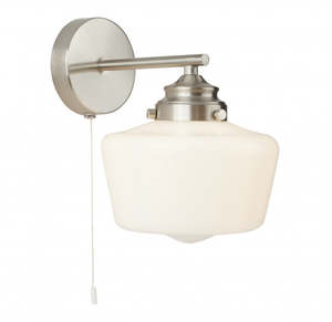 Wall Lighting: SU-R8708-1B-SC Agatha Wall Light