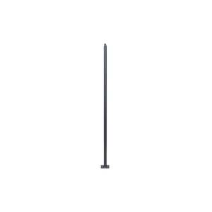 Outdoor Area: 4m Steel Street Light Pole Black