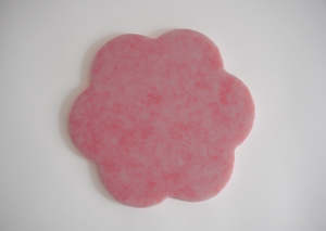 Pink Flower Chopping Board