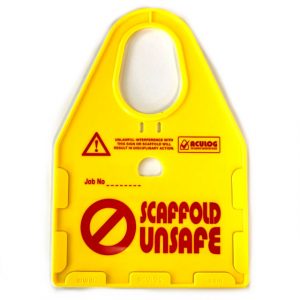 Scaffold Safe Tag Holder