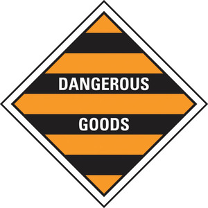 Safety Signs: Dangerous Goods Label Class BB Bumble Bee