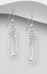Sterling Silver Kowhai Earrings