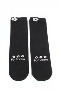 Apparel: Daisy Black socks