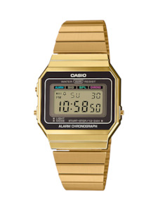 Watches: A700WG-9A CASIO Vintage Digital Gold Watch
