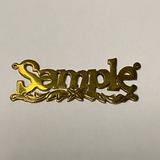 Name Pendents: Sample 4