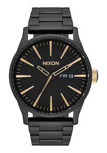 Nixon: Nixon Sentry SS Matte Black / Gold