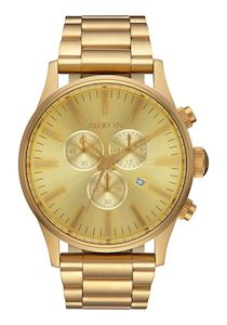 Nixon: Nixon Sentry Chrono All Gold