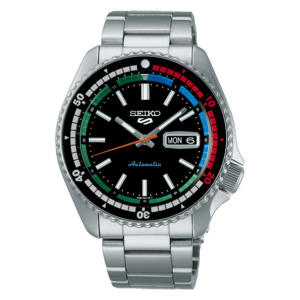 Seiko Sports: Seiko 5 Sports ‘New Regatta Timer’ Retro Colour Collection Automatic Mens Watch – SRPK13K