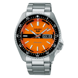 Seiko Sports: Seiko 5 Sports The New Double Hurricane Retro Colour Collection Automatic Mens Watch – SRPK11K