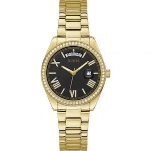 Womens: GUESS LADIES LUNA CRYSTAL WATCH GW0307L2