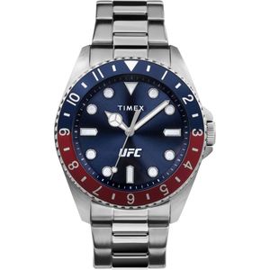 Timex X Ufc: Timex X UFC Debut Watch Two Tone Blue/Red TW2V56600