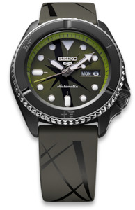 Seiko Sports: SRPH67K1 Seiko 5 Sports ONE PIECE Limited Edition Zoro Watch