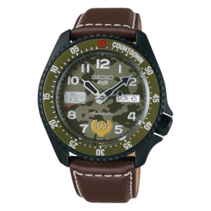 SRPF21K1 SEIKO 5 Sports Limited Edition Street Fighter V Guile Watch