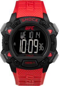 Timex X Ufc: Timex x UFC Core Shock Digital / Red Rubber TW4B27600