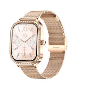 Black Friday: Broadway MK88 Rose Gold Ladies Smart Watch Sparkle Style