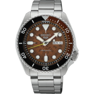 Seiko: Seiko 5 Sports SRPJ47K SKX "Skeleton Style" Automatic Watch