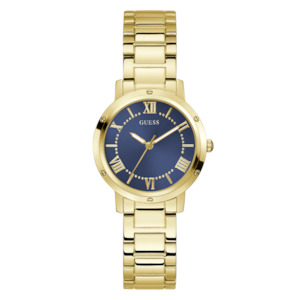 Watches: GW0404L4 GUESS Ladies Gold Tone Analogue Watch
