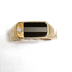 9ct. Gold Men's Ring