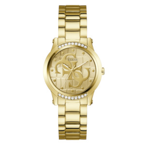 GW0861L2 GUESS Ladies Gold Tone Analogue Watch