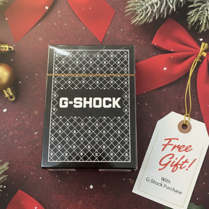G Shock: G-Shock Christmas Playing cards