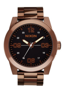 Watches: Nixon Corporal SS Chocolate / Dark Roast