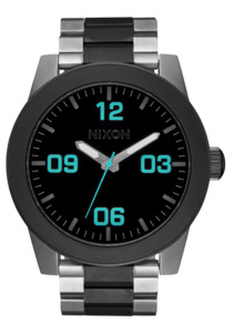 Watches: Nixon Corporal SS Silver / Gunmetal