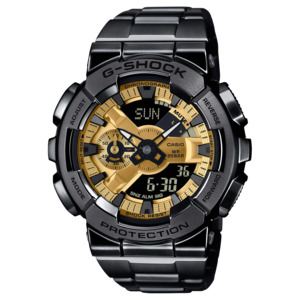 GM110BD-1A9 G-Shock Black/Gold – Rugged Stainless Steel Watch
