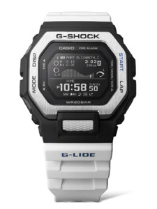 Gshock Bluetooth: GBX100-7 G-Shock G-LIDE Bluetooth Watch White