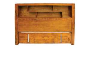 Bedroom: Woodgate Headboard with Bookcase