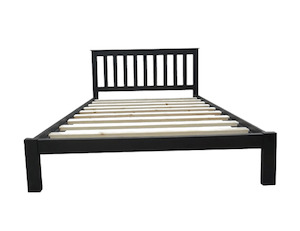 Bed Frames Base: Classic King Single Bed Black