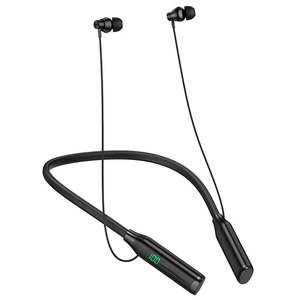 Health Beauty Face Care Masks: Neckband Bluetooth Earphone 150 Hours, LED Battery Display