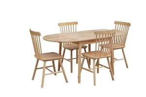 Dining: Orlando Drop Leaf Dining Table with 4 Chairs