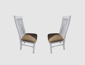 Ashland Dining Chairs Set of 2- FABRIC PAD