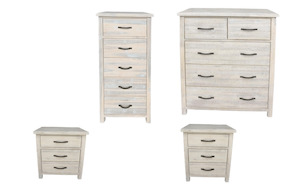 Bedside Table: Tallboy | Slimboy | BedsideTables - Set of 4