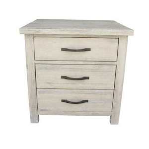 Ballman Bedside Table 3 Drawer