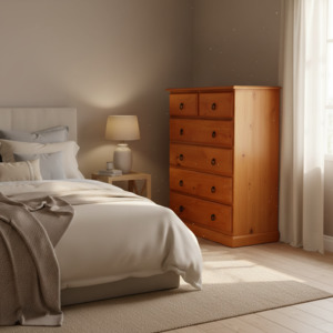 Tallboy: Troy Tallboy 6 Drawers