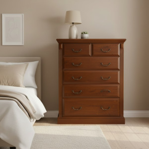 Tallboy: Marina 6 Drawer Tallboy