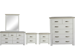 Tallboy: Ashland Bedroom Set of 4
