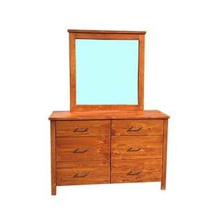 Dressing Table Lowboy: Tina Dresser with Mirror