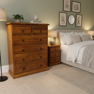 Tallboy: Susan 6 Drawer Tallboy