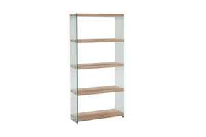 Display Cabinet Bookcase: Glass Display Unit