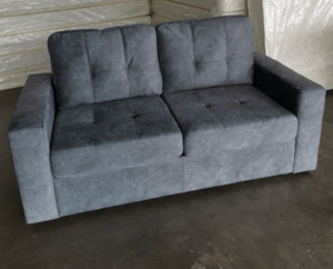 Sofabed: Rose 2 Seater Sofabed - Grey